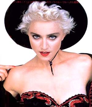 Madonna negli anni '80 ai tempi de La Isla Bonita